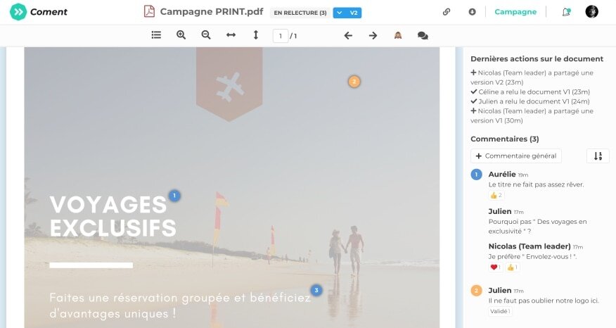 valider des documents