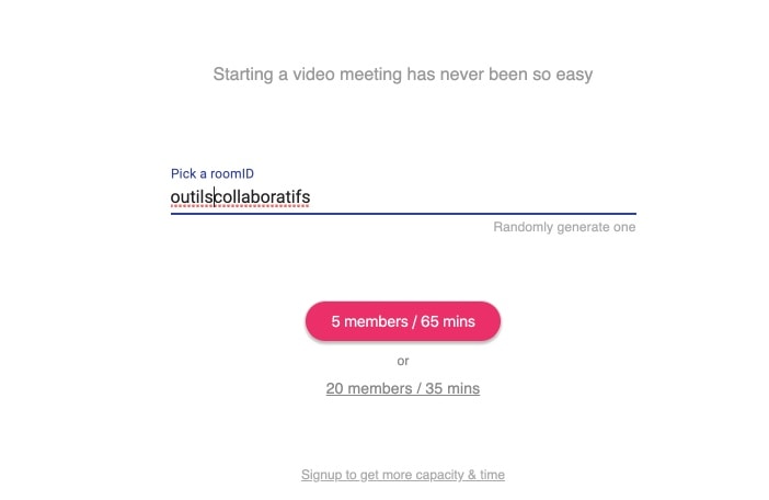vidéo conférence
