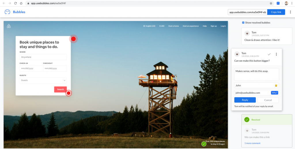 capture d'écran collaboratif